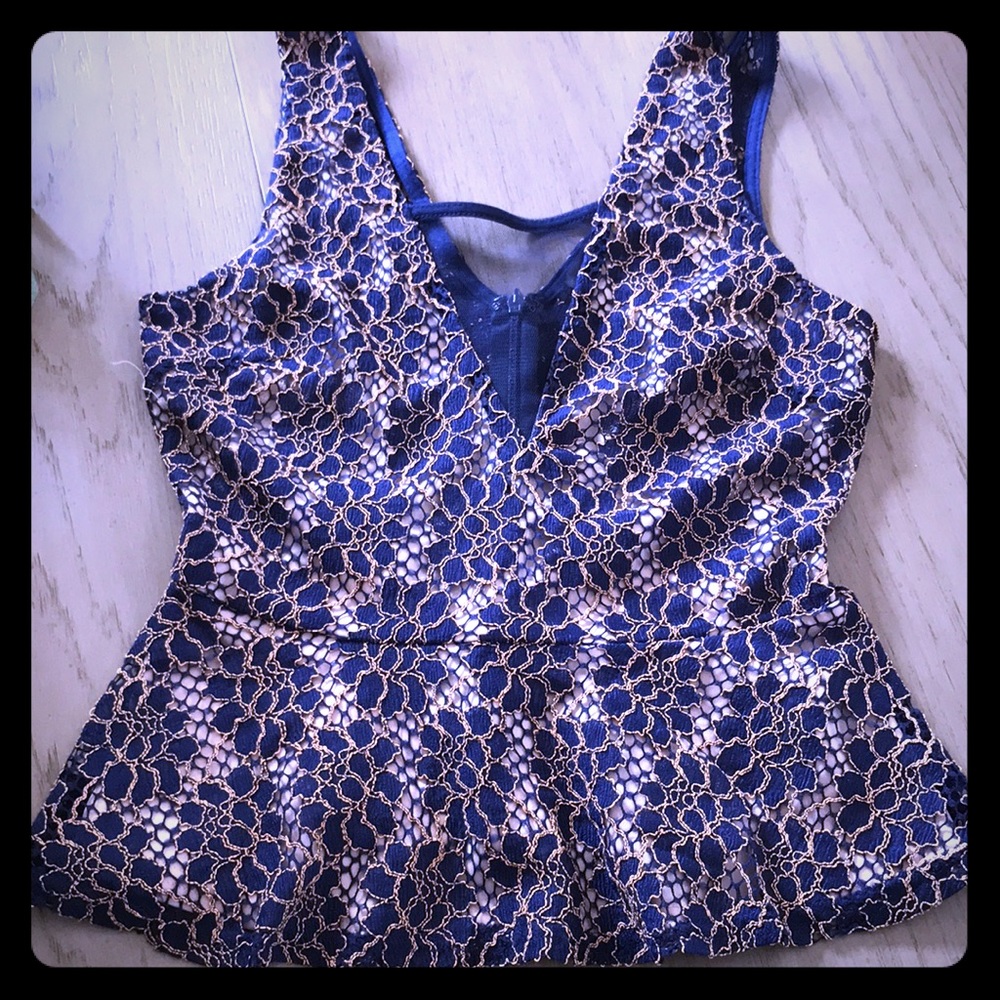 ASTR flirty royal lace